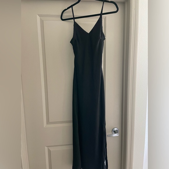 Women’s Midi Black Dress - Picture 1 of 4